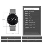 ساعت مچی عقربه‌ای مردانه اسکمی مدل 9183SLBK - تصویر 2