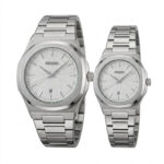ست ساعت مچی عقربه ای کلاسیک قفل مخفی کد 01