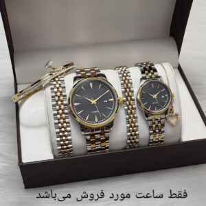 ست ساعت مچی عقربه ای  زنانه و مردانه مدل کلاسیک 04