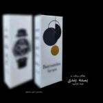 ساعت مچی عقربه‌ای کوارتز مردانه مدل الماسی سه موتور فعال کورنوگراف کد 103
